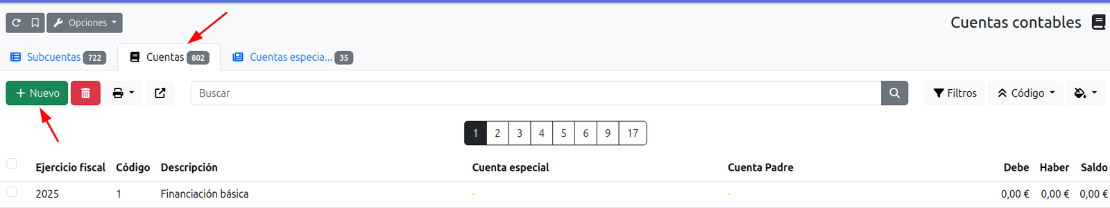 Com afegir un compte comptable