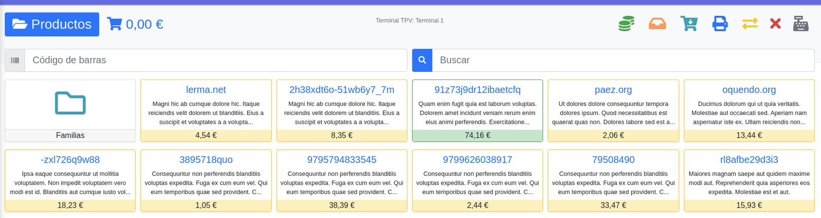 Com configurar el TPV