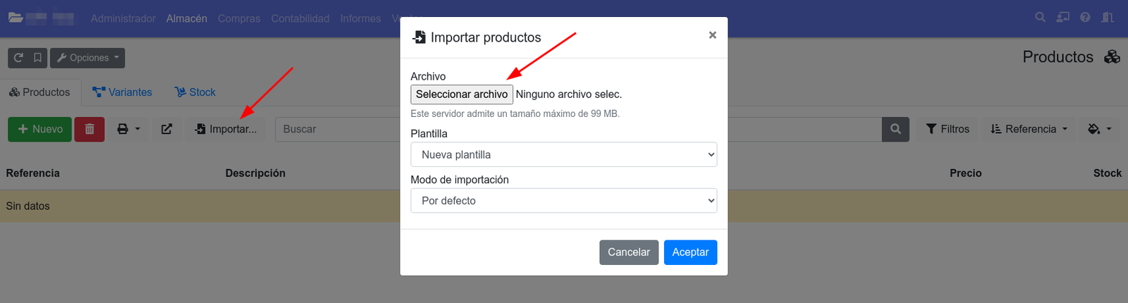 Com copiar productes d'Excel a gestioerp.cat