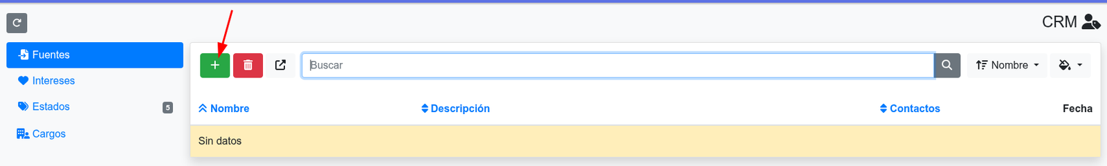 Com crear fonts al CRM