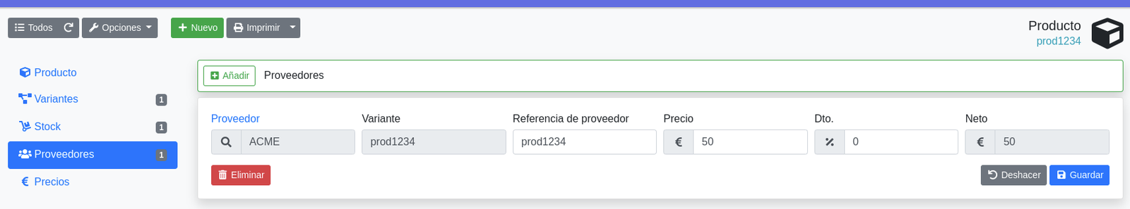 Com crear productes