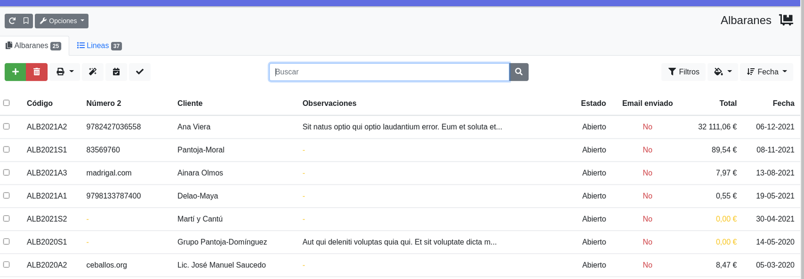 Com fer un albarà de client