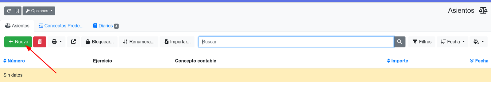 Com fer un assentament comptable