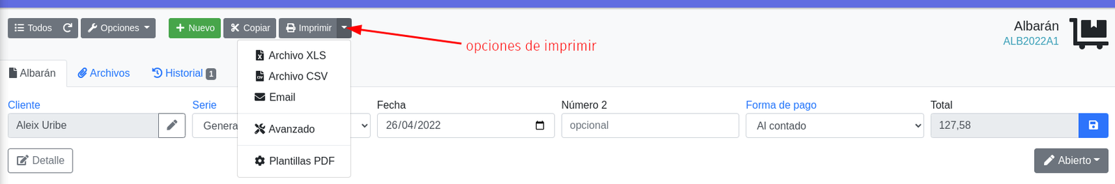 Com registrar un pressupost de compra
