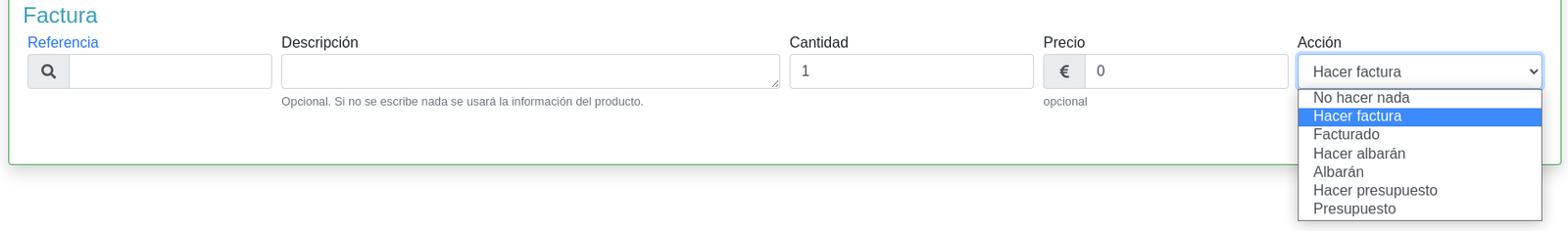 Com fer una ordre de servei