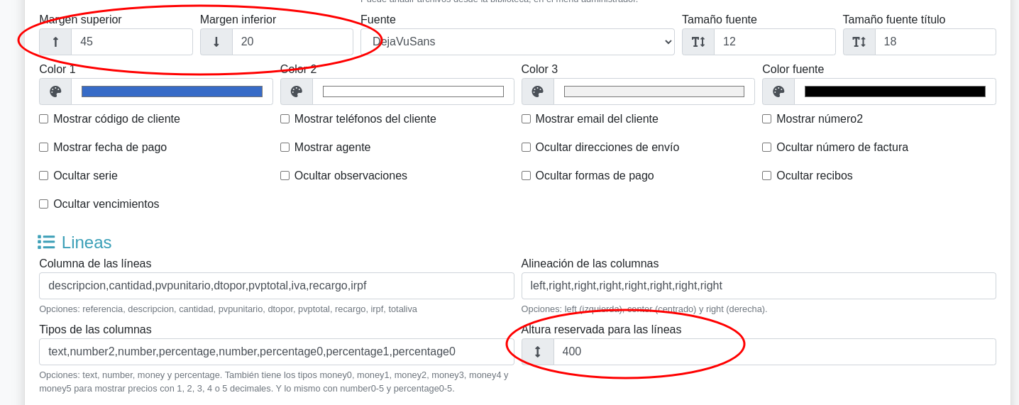 Plantilla compacta amb QR