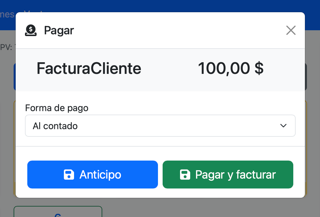 Com pagar documents des del TPV