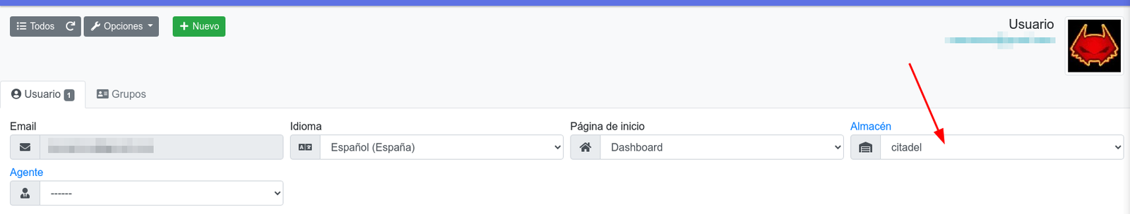 Agrupar documents de diversos magatzems